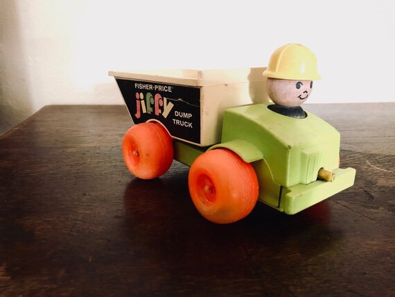 vintage fisher price dump truck