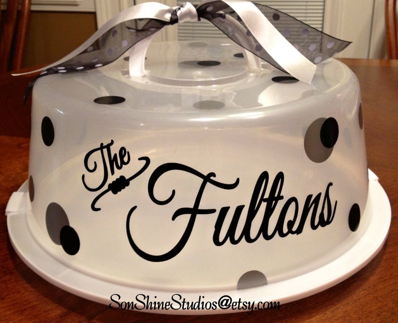 Download Plates Personalized Cake Carrier Home Living