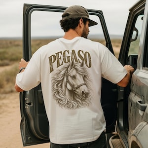 Personalized Horse Portrait T-Shirt: Custom Horse Photo And Name Shirt, Horse Memorial Gift, Horse Dad Gift Tee, Horse Lover Gift