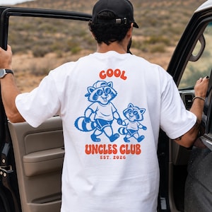 Cool Uncles Club Shirt, Pregnancy Announcement Tee, Uncle Gift, Funny Uncles Cool Club Tshirt, New Uncle, Uncle Appreciation Tshirt