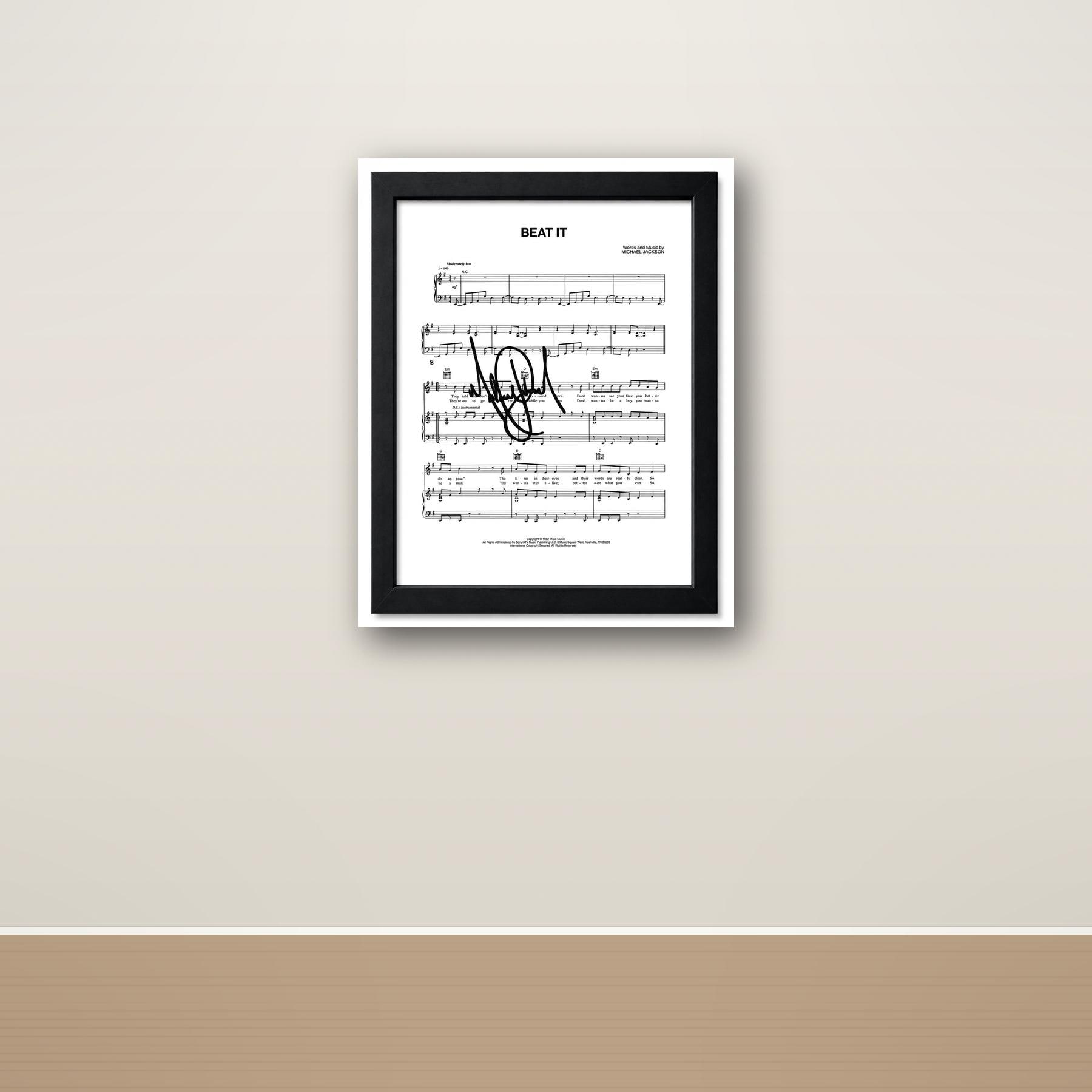 Michael jackson autograph - Etsy 日本