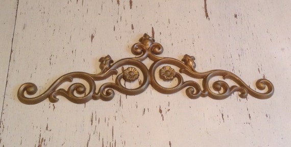 Vintage Metal Scroll Wall Decor Home Interiors And Gifts