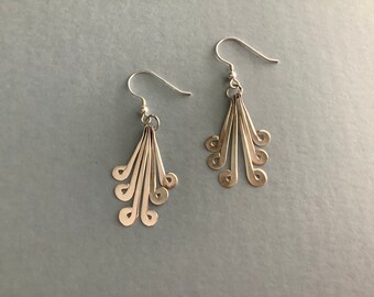 Vintage Sterling Dangle Earrings