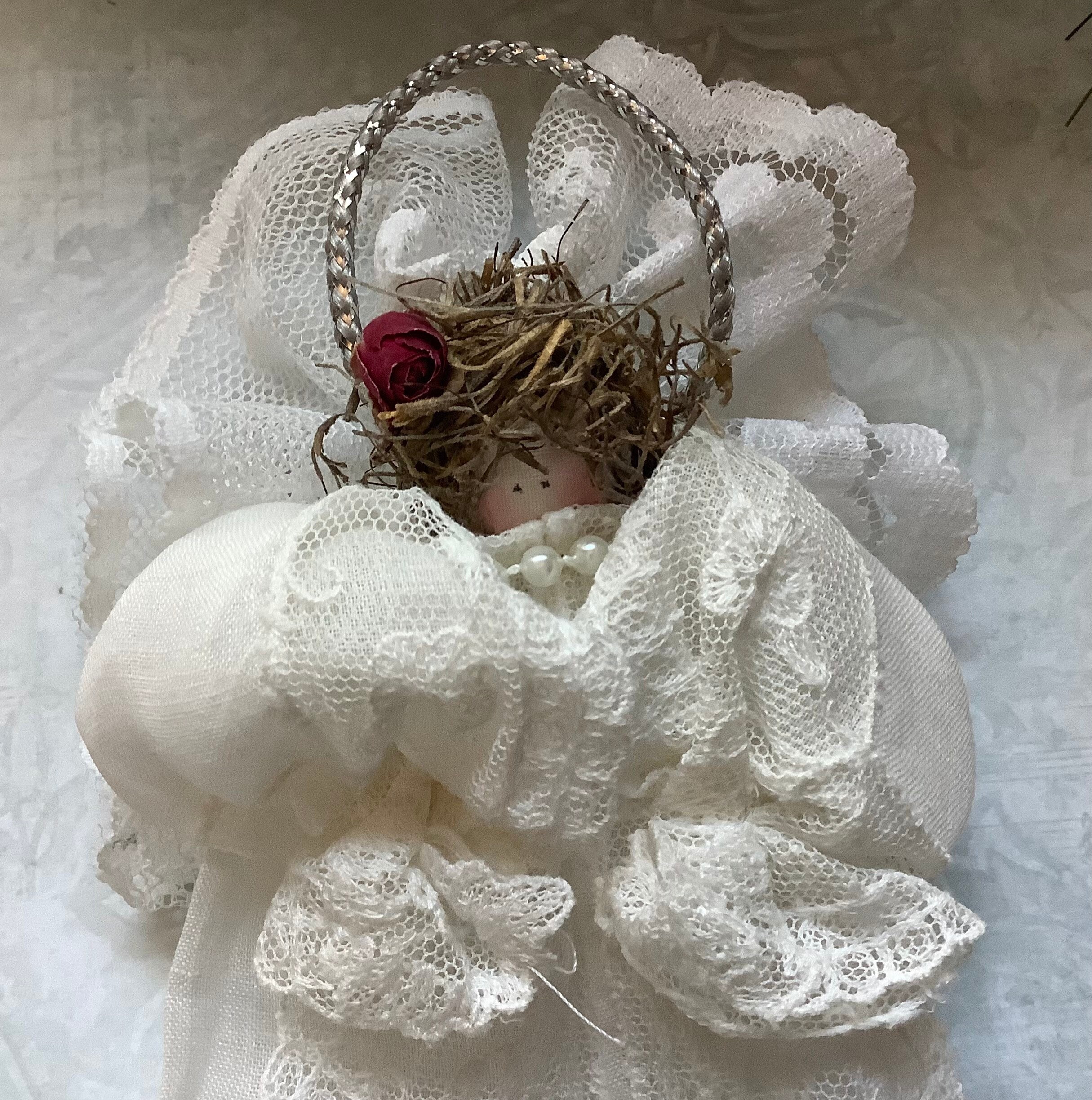 Vintage Lace Angel Ornaments - Etsy