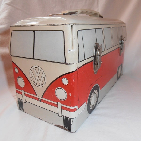 VW Bus Metal Lunch Box from 1960