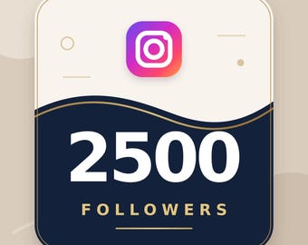 2.500 follower su Instagram / Crescita del profilo e potenziamento sui social