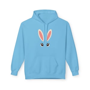 Just Big Vibes Bunny Ears Hoodie | Cute Retro Lettering