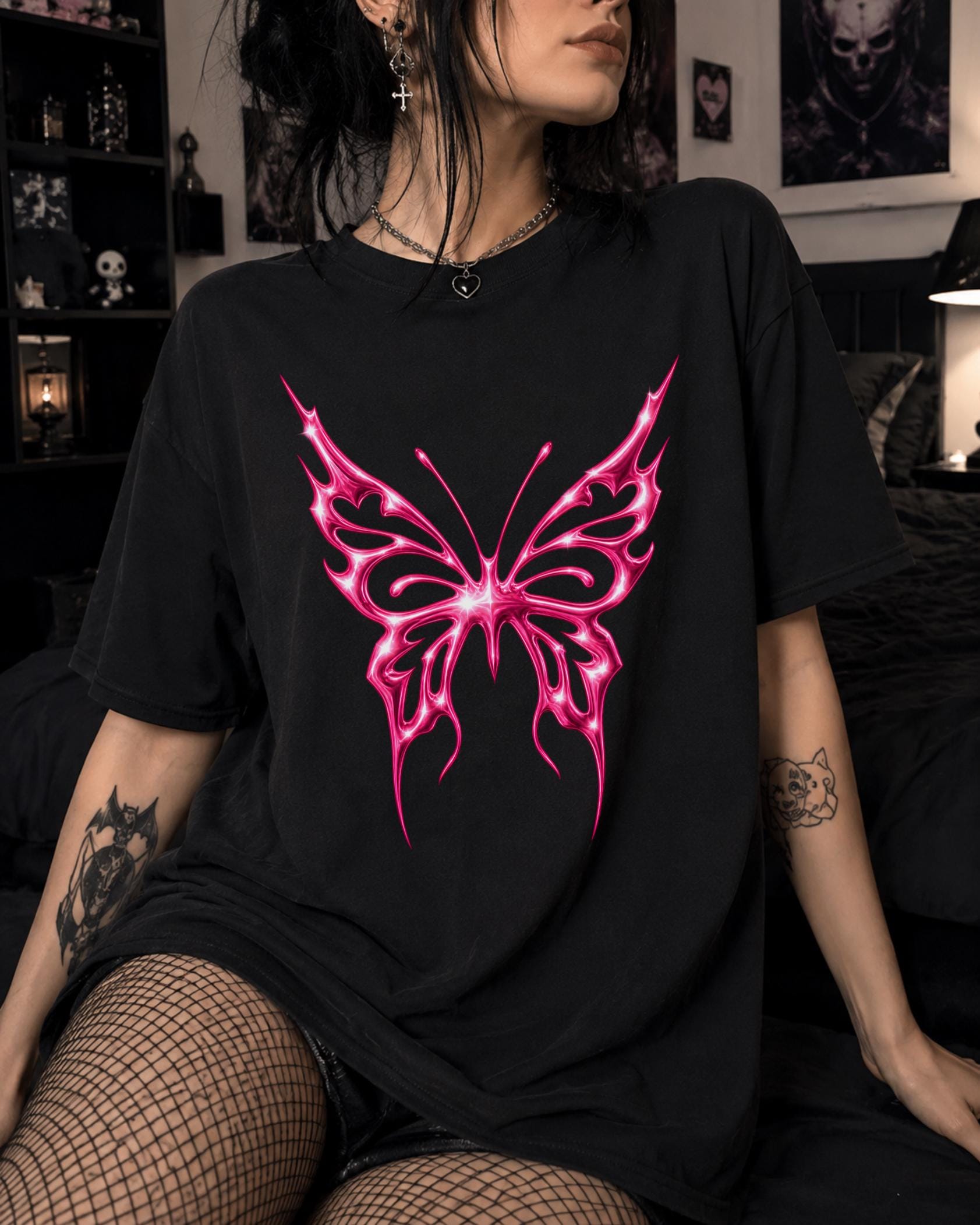 Hot Pink Y2k Tops - Etsy