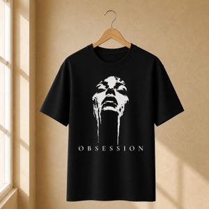 T-Shirt für düstere Liebesromane, T-Shirt für Liebesromanleser, BookTok-T-Shirt, T-Shirt für Männer mit moralischem Grau, Grafik-T-Shirt für Bücherwürmer, T-Shirt für Obsessionen