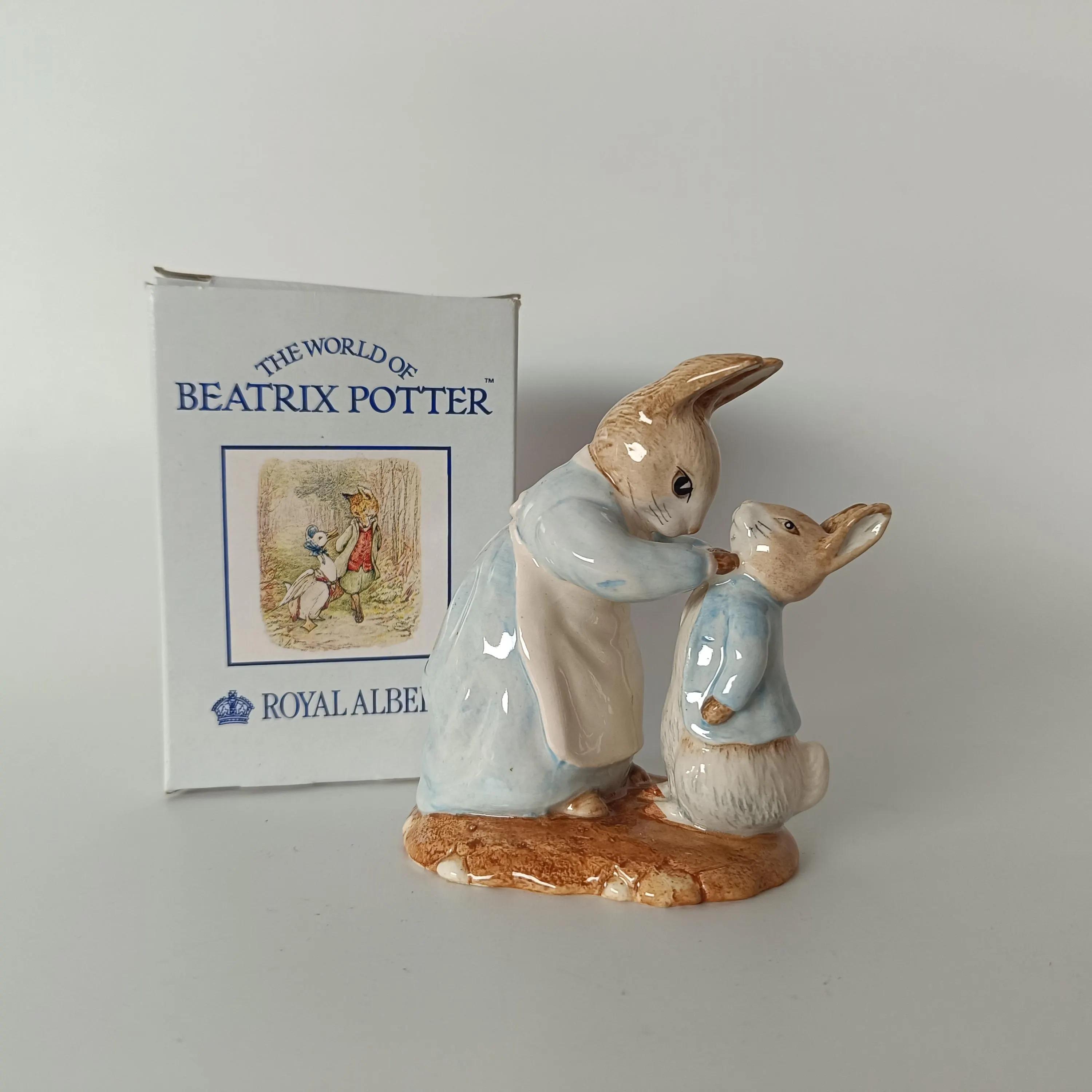 Beatrix Potter Peter Rabbit Figurines - Etsy