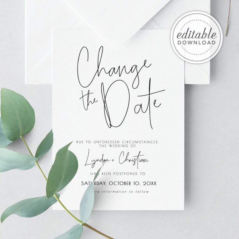 Change the Date - Etsy