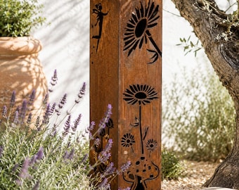 Feengarten-Pflanzgefäß, Pilz-Pflanzenständer für die Außendekoration, verspieltes Gartenornament aus Kunstharz – Geschenkidee