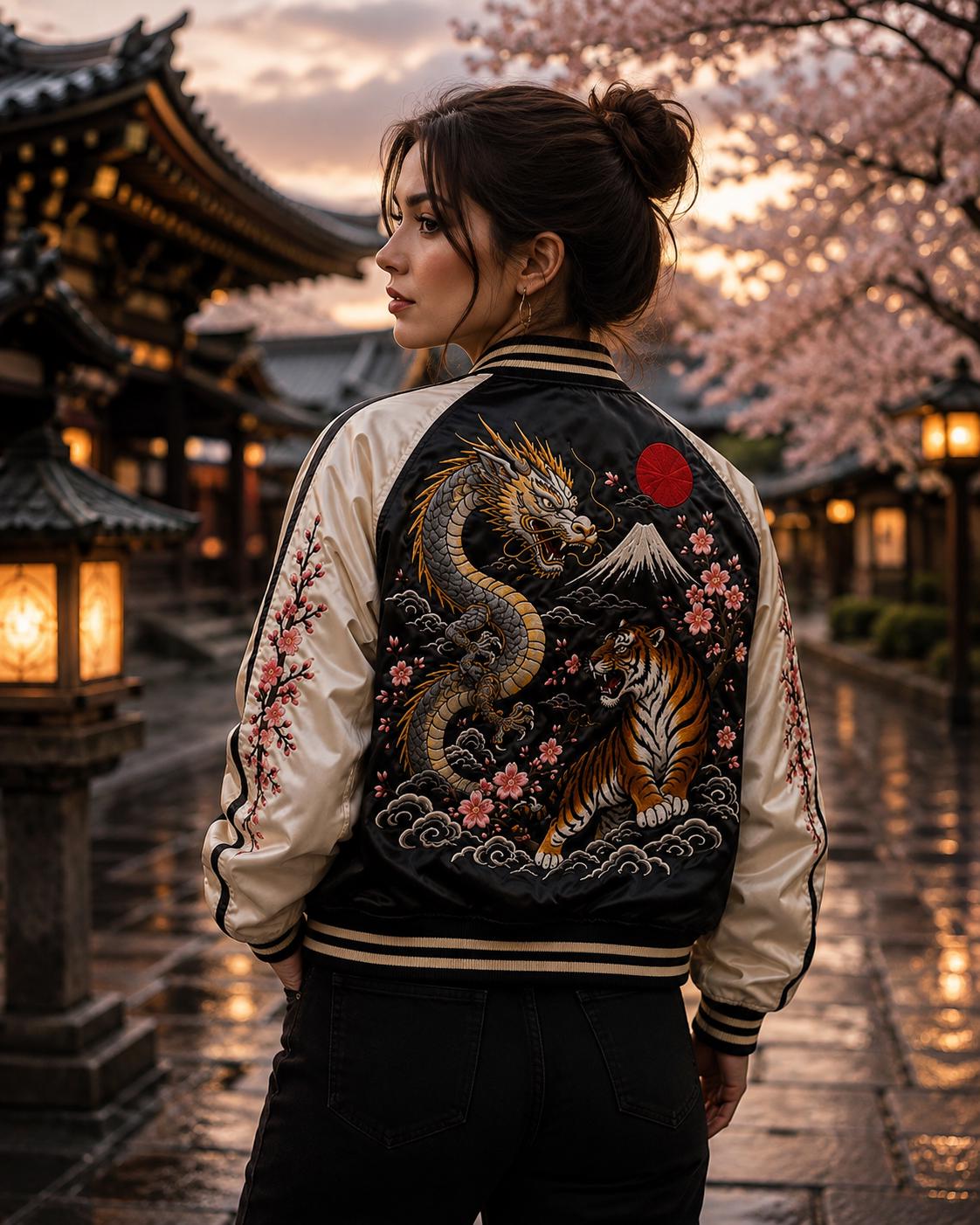 Tiger Sukajan Jacket - Etsy