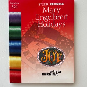 Studio Bernina Mary Engelbreit Holidays Number 521 Artista Card Kit