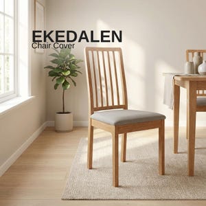 EKEDALEN Stuhlhusse, Maßgefertigter Überzug, Handgefertigter Ersatzbezug, Anfertigung auf Bestellung