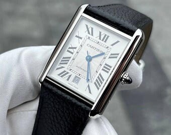 CARTIER Tank XL Must Automatic Silver Dial Watch Item No. WSTA0040