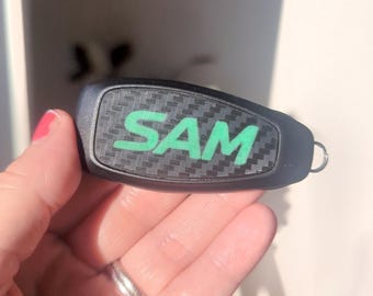 Custom FORD key inserts - PERSONALISED initials/names/Company name/logo (set of two)