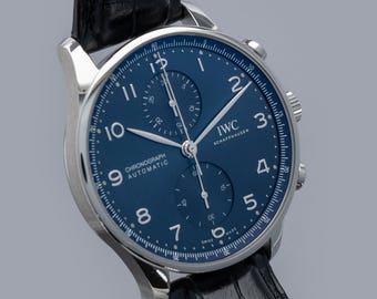Generalüberholung eines Portugieser Chronographen IW371606 aus Stahl