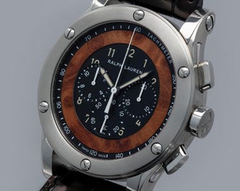 Generalüberholung eines Ralph Lauren Automotive Chronographen aus Edelstahl