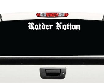 Raider Nation Decal