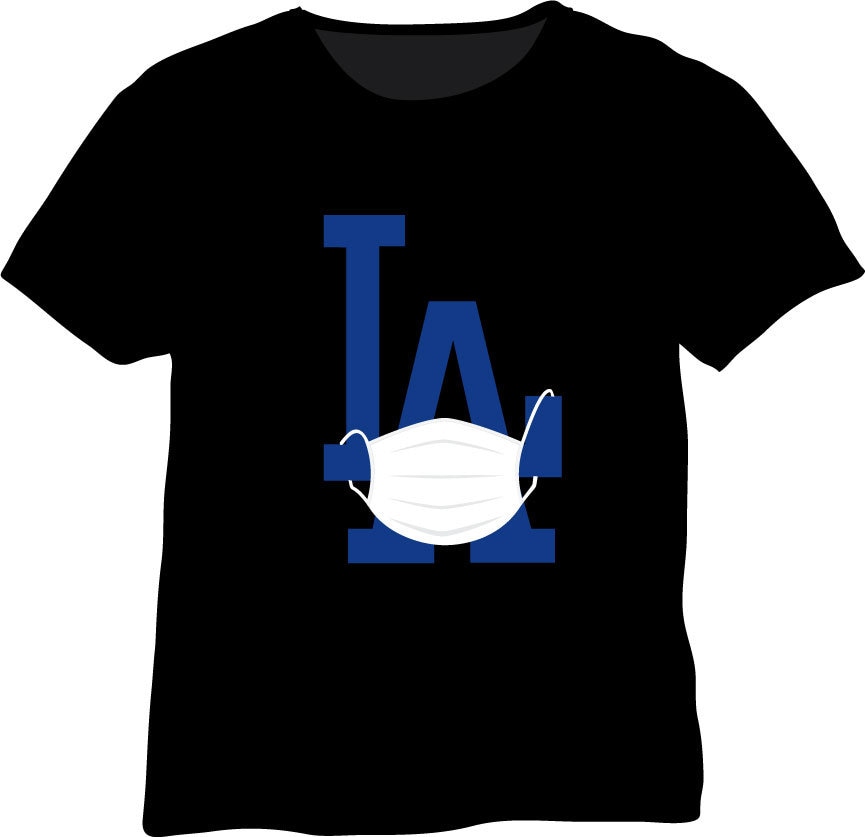 Dodgers World Series Mask
