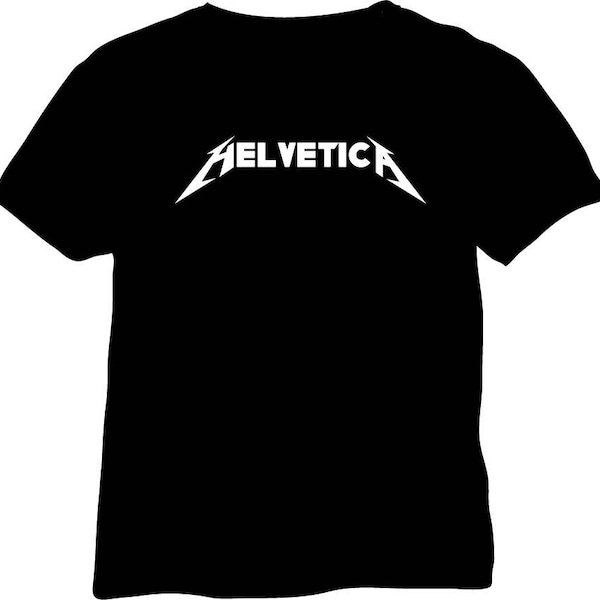 Helvetica "Metallica" T-Shirt