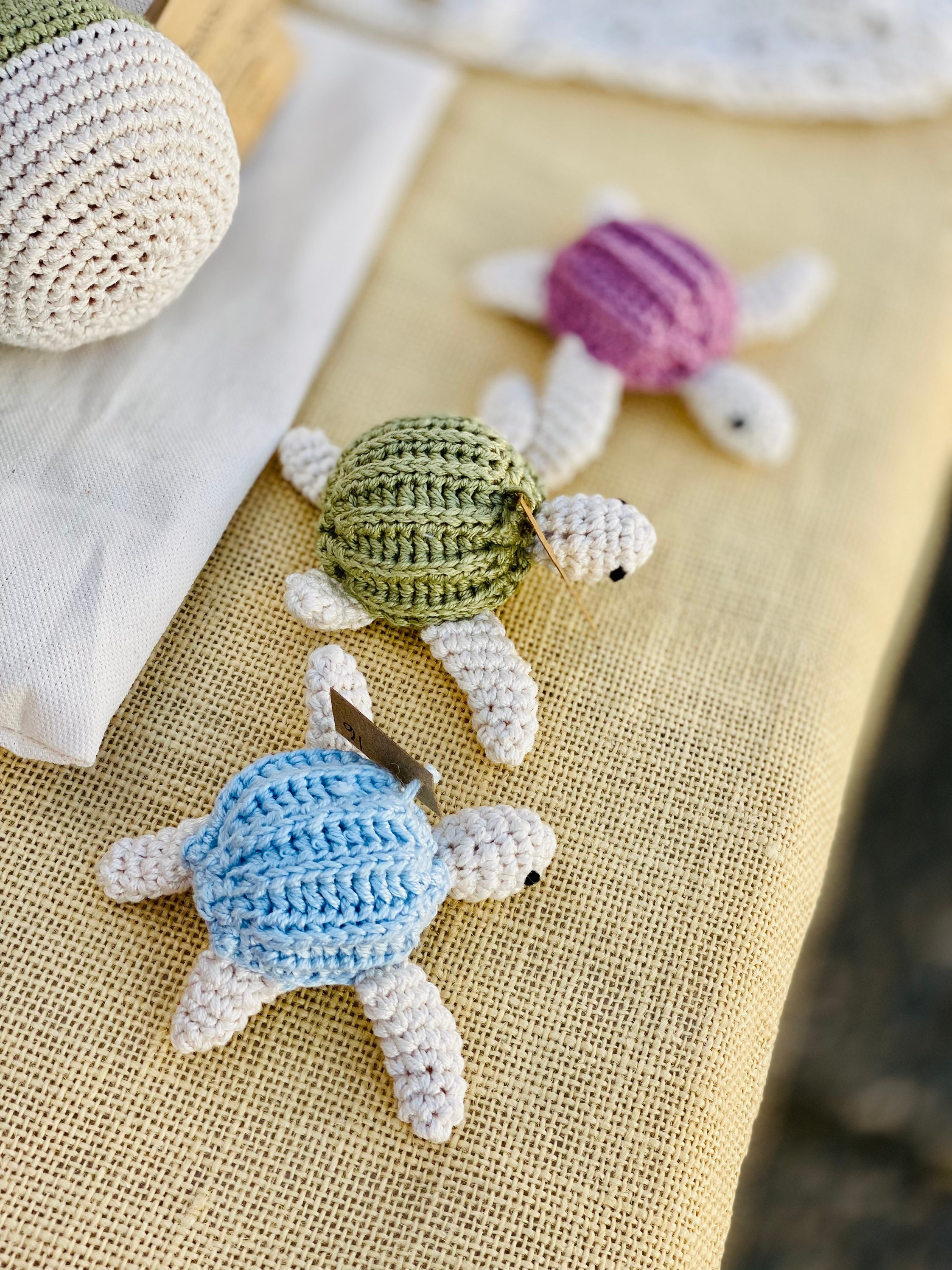 Turtle Shell Baby Rattle Mini Turtle Rattle Handmade Gift - Etsy.de