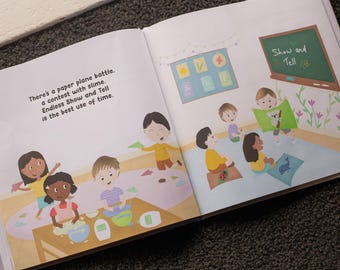 Shhh! Our Teacher is Sleeping! Children's Picture Book | Signed Author Copy, Ages 3-10