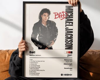Vintage & Original 1987 Michael Jackson BAD 23