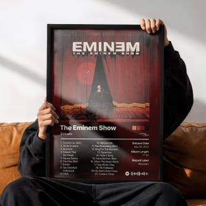 Eminem album poster - Etsy 日本