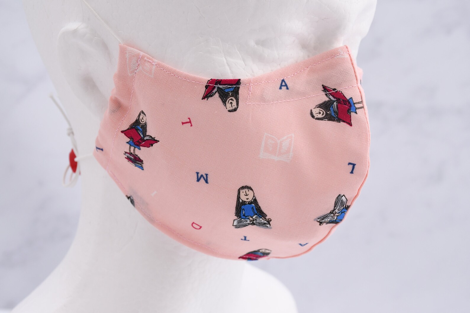 Matilda Roald Dahl Washable youth child kids Face mask / Etsy
