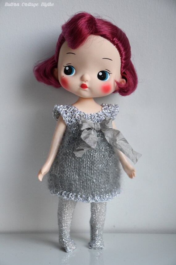 Fluffy babydoll dress top