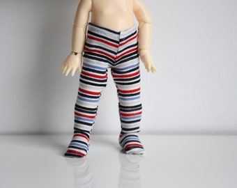 Little red/ black / grey/ blue  striped tights / pantyhose for lati yellow / pukifee / middle blythe dolls. glow in the dark stars