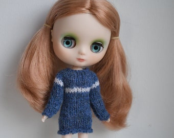 Middle Blythe fitted knit short dress