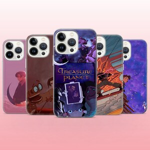 Treasure Planet Phone Case Disney Cover for iPhone 17 Pro,16 Pro Max,15,14,13,12,11,Google Pixel 10, 10Pro, 9, 9A,  Samsung A56, S26