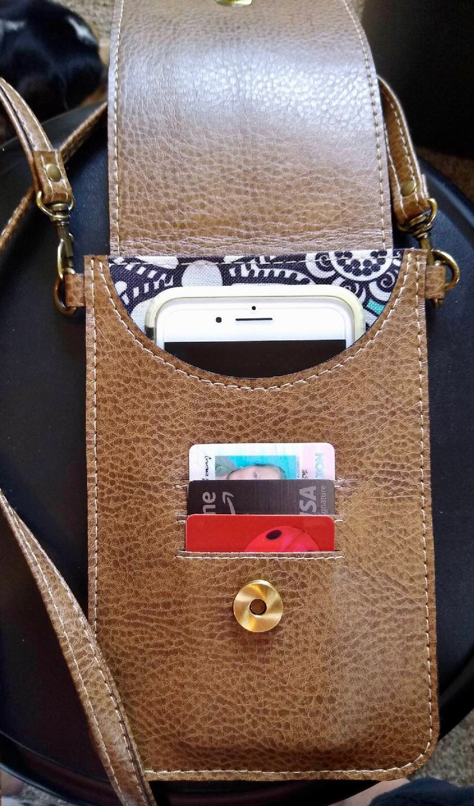 Cell Phone Crossbody Sling Bag Minimalist Sling Cell Phone Etsy