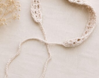 Handmade crochet headband