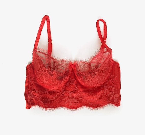 Red longline bra Clearance