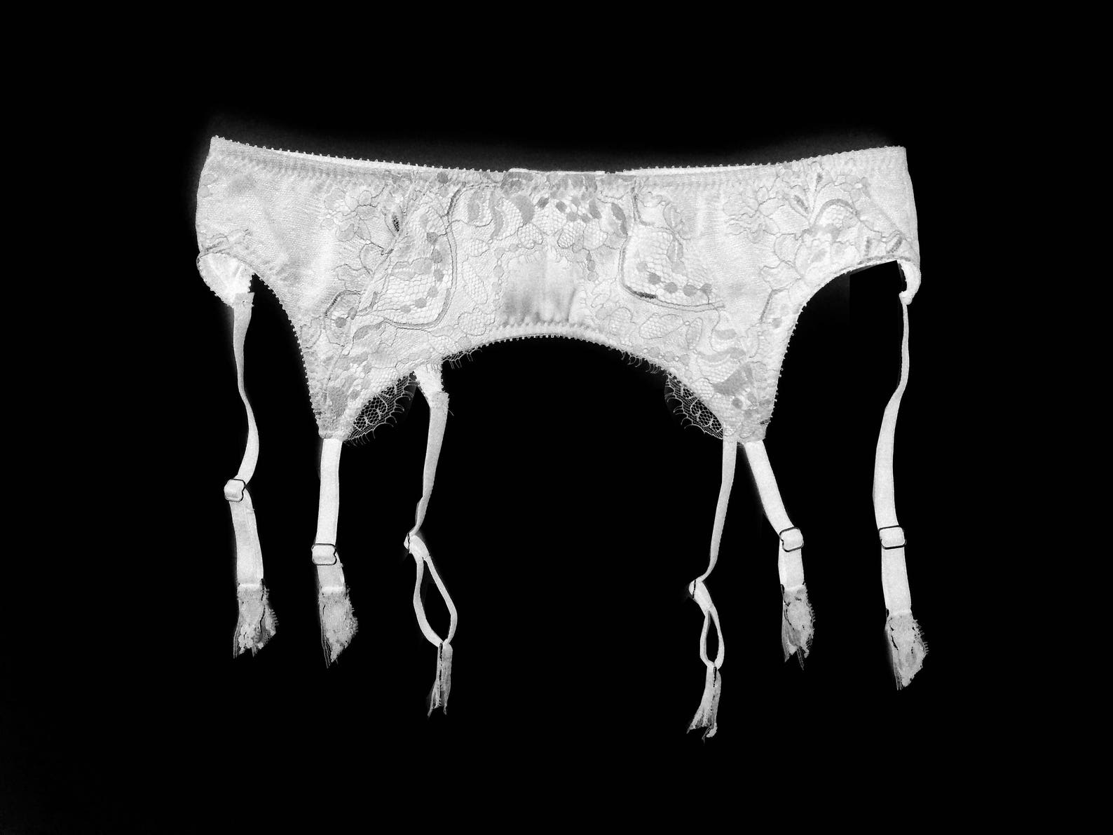 Garter Belt Grey Garter Belt Black Garter Belt Silk - Etsy Canada