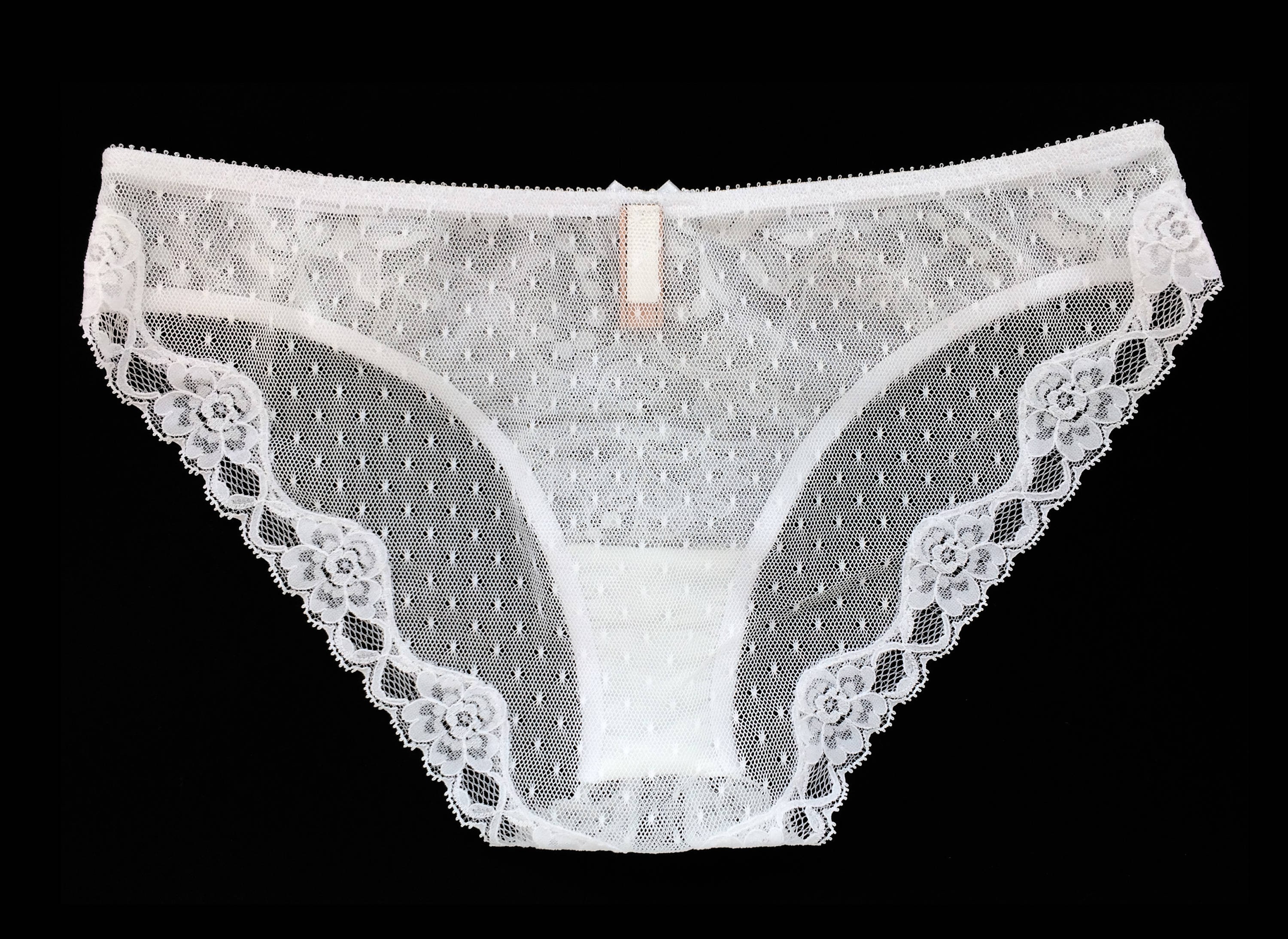 Bride Panties Lace Panties White Lace Sheer Panties See Through