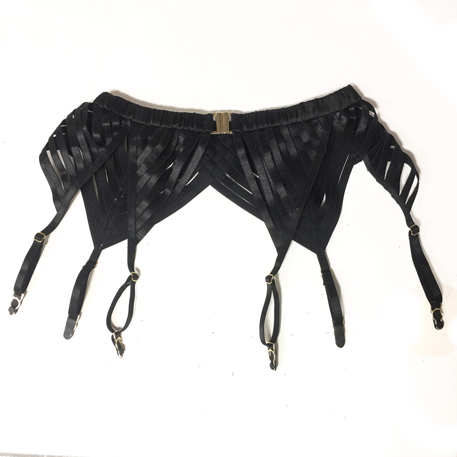 Garter Belt Black Garter Belt Black Satin Garter Belt Silk Garter Belt