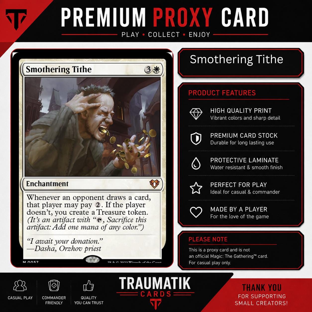 Smothering Tithe - Etsy
