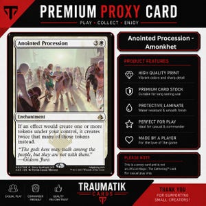 Anointed Procession - Etsy