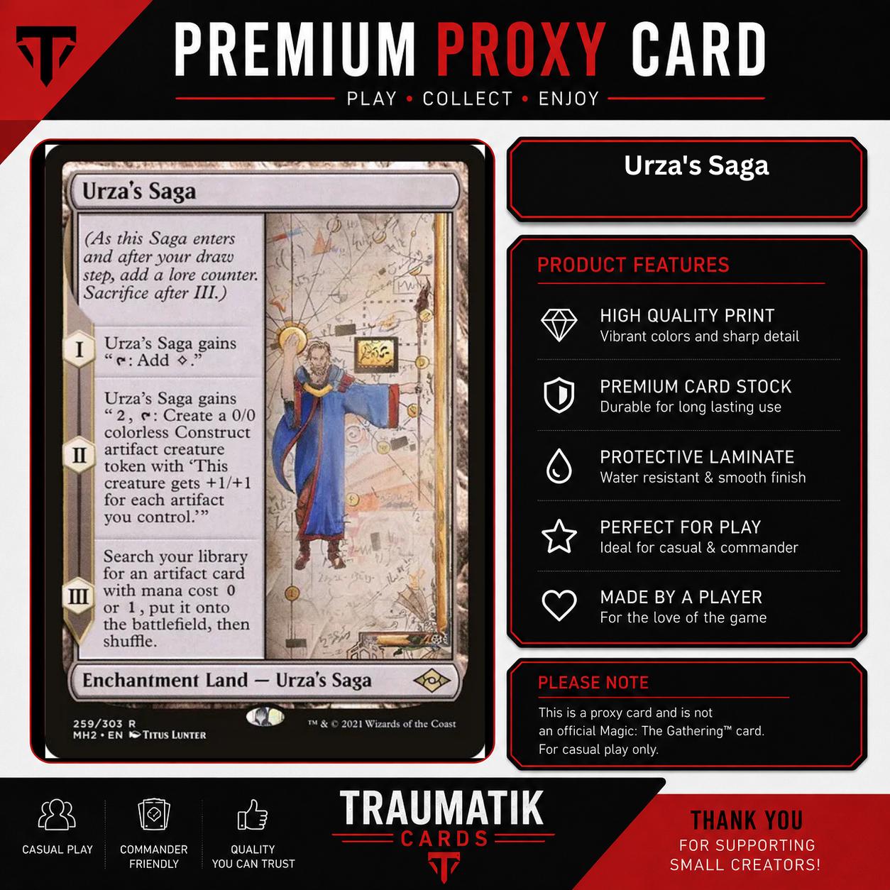 Mtg Urza Saga - Etsy