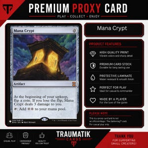 Mana Crypt Proxy Card