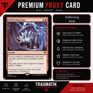 Mtg Proxy Deflecting Swat - Etsy