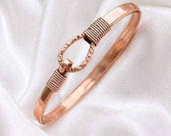 100% puur koperen helende armband, handgemaakte minimalistische manchetarmband, sieraad voor verlichting van artritispijn