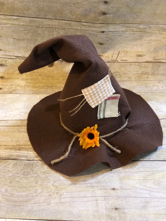 Scarecrow Hat for Child Felt - Etsy 