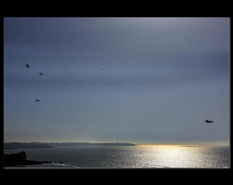 Brittany Fine Art Print — Les Sentinelles du Ciel | Seascape Wall Art | ByBadrStudio