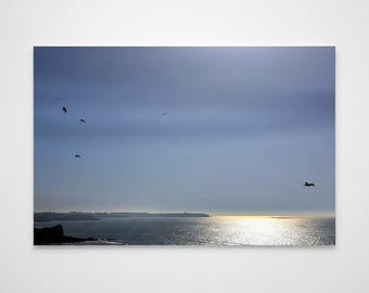 Brittany Fine Art Print — Strażnicy Nieba | Morski pejzaż ścienny | Autor: BadrStudio